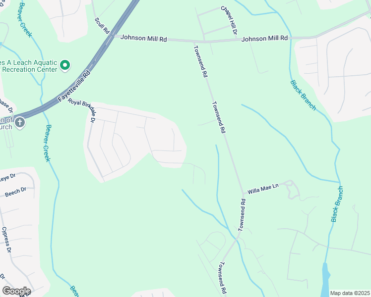 map of restaurants, bars, coffee shops, grocery stores, and more near 1263 Townsend Road in Raeford