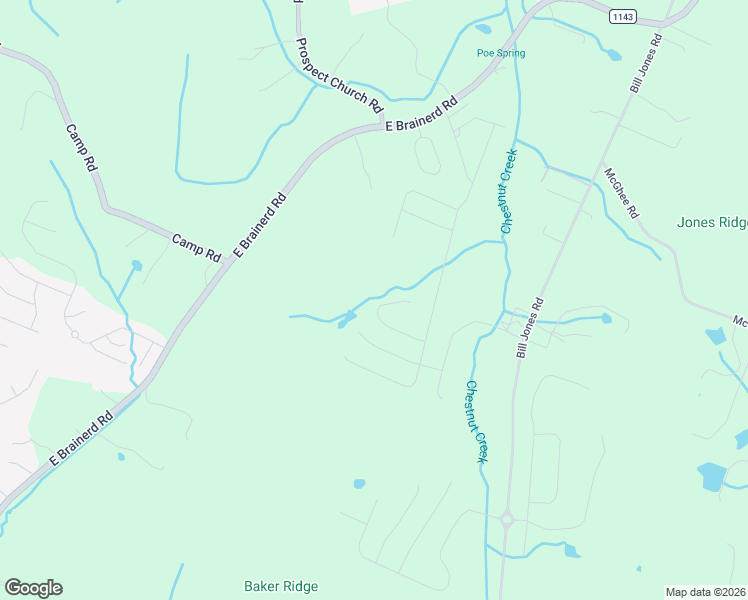 map of restaurants, bars, coffee shops, grocery stores, and more near 10802 East Brainerd Road in Apison