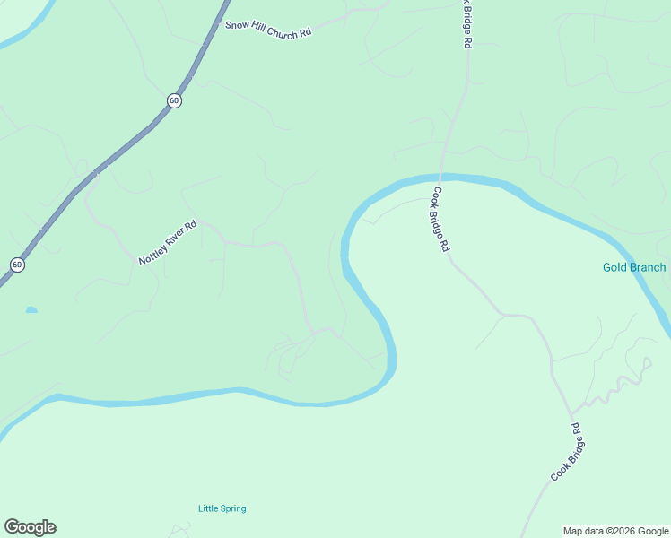 map of restaurants, bars, coffee shops, grocery stores, and more near 827-1355 Nottley River Road in Murphy