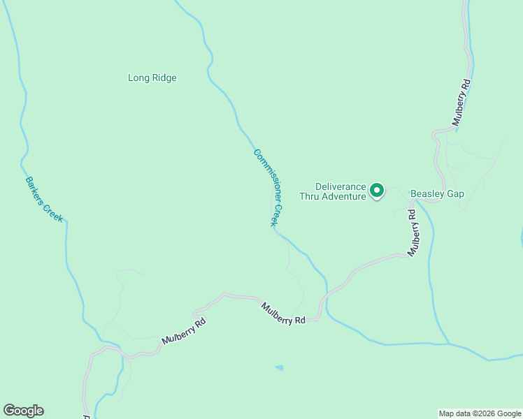 map of restaurants, bars, coffee shops, grocery stores, and more near 500 Mulberry Ridge Road in Otto