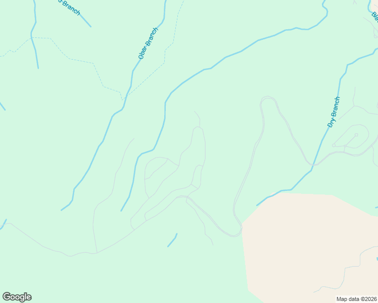 map of restaurants, bars, coffee shops, grocery stores, and more near Dry Branch Road in Chattanooga