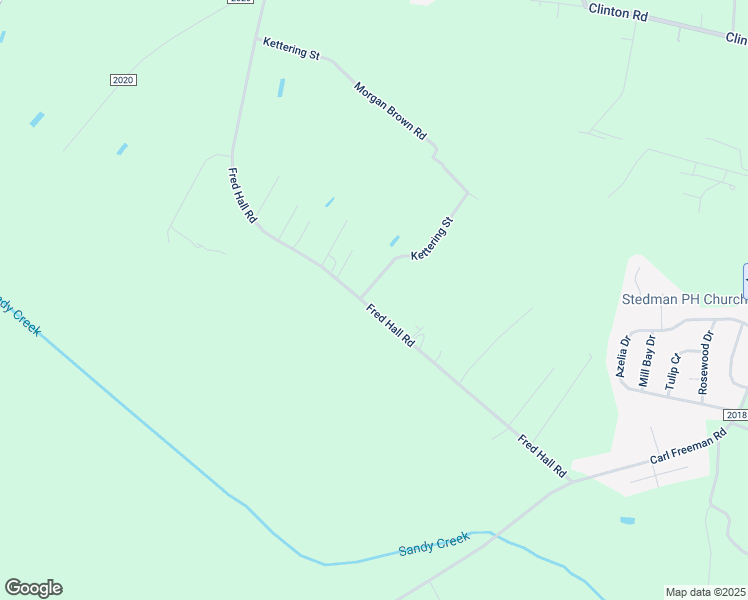 map of restaurants, bars, coffee shops, grocery stores, and more near 815 Fred Hall Road in Stedman