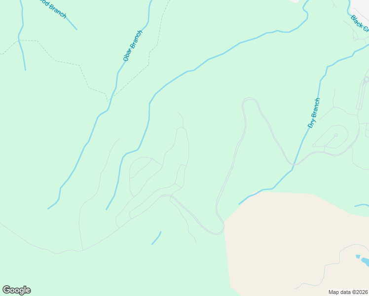 map of restaurants, bars, coffee shops, grocery stores, and more near Dry Branch Road in Chattanooga