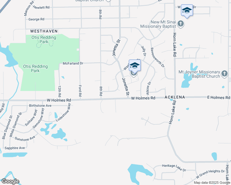 map of restaurants, bars, coffee shops, grocery stores, and more near 387 Washburn Drive in Memphis