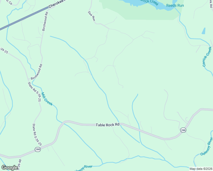 map of restaurants, bars, coffee shops, grocery stores, and more near 512 Doe Run in Pickens