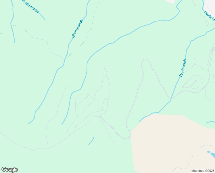 map of restaurants, bars, coffee shops, grocery stores, and more near Dry Branch Road in Chattanooga