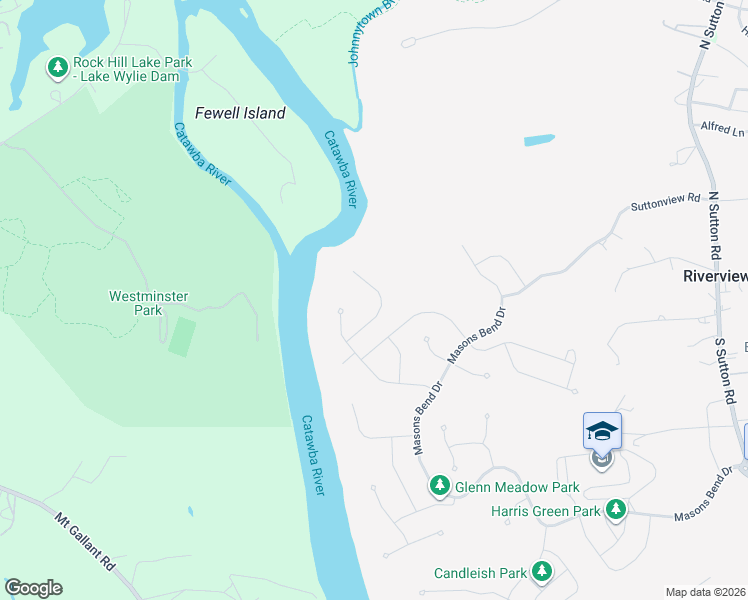 map of restaurants, bars, coffee shops, grocery stores, and more near 4372 Upcountry Court in Fort Mill