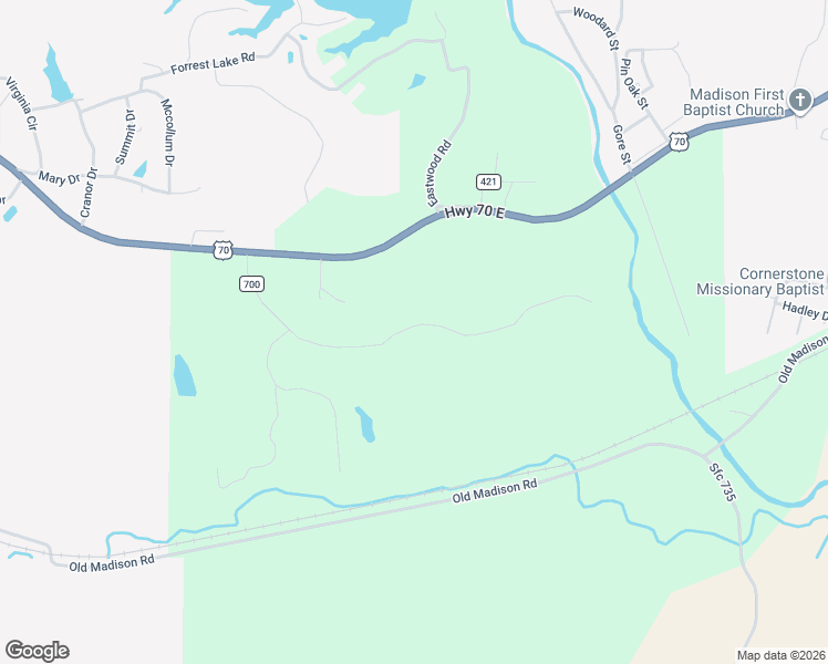 map of restaurants, bars, coffee shops, grocery stores, and more near 492 Saint Francis Co Shop Road in Forrest City