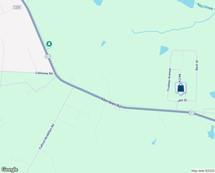 map of restaurants, bars, coffee shops, grocery stores, and more near 251 Henderson Street in Raeford