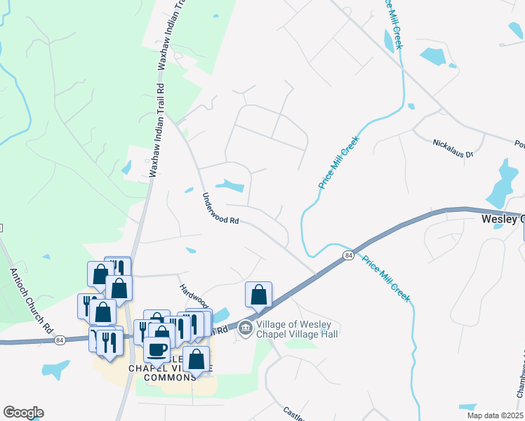 map of restaurants, bars, coffee shops, grocery stores, and more near 6002 Quintessa Drive in Wesley Chapel