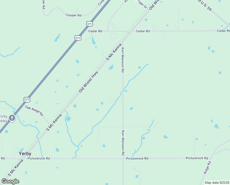 map of restaurants, bars, coffee shops, grocery stores, and more near 35437 Kerr Mansion Road in Poteau