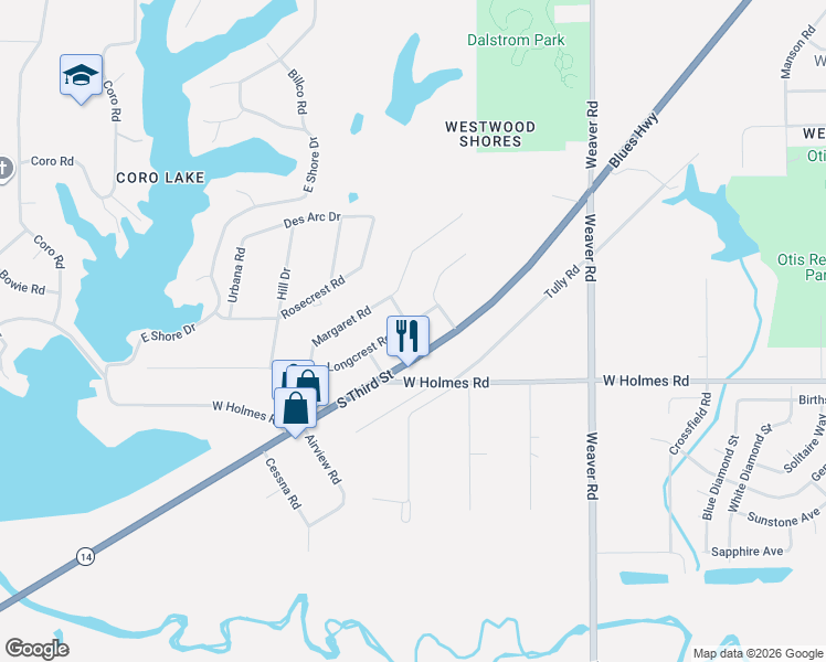 map of restaurants, bars, coffee shops, grocery stores, and more near 5185 South 3rd Street in Memphis