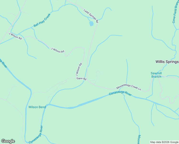 map of restaurants, bars, coffee shops, grocery stores, and more near 5909 Ladd Springs Road in Polk