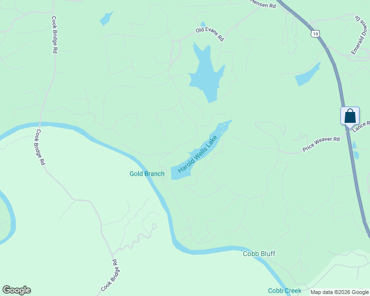 map of restaurants, bars, coffee shops, grocery stores, and more near 1105 Old Evans Road in Murphy