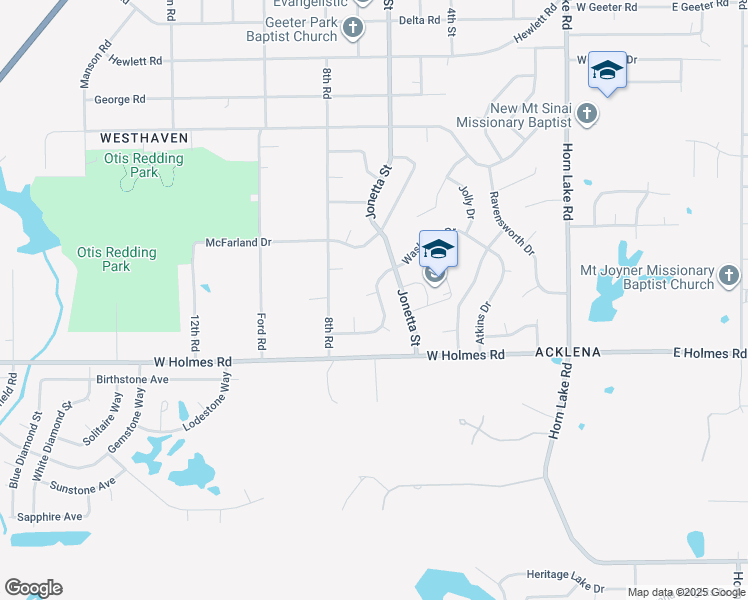 map of restaurants, bars, coffee shops, grocery stores, and more near 362 Atkins Cove in Memphis