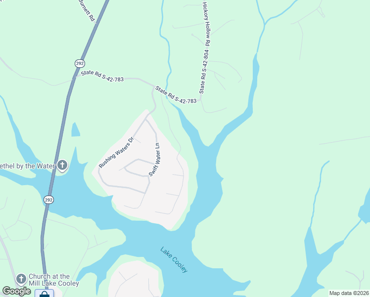 map of restaurants, bars, coffee shops, grocery stores, and more near 159 Waterford Drive in Inman