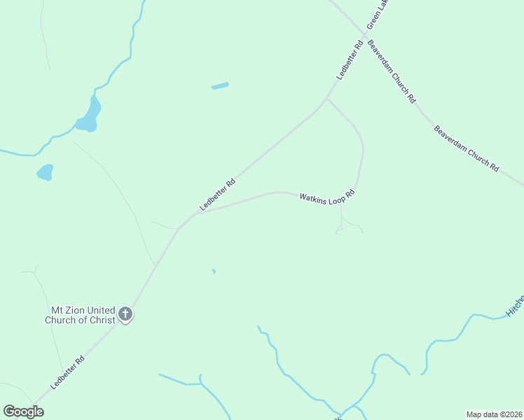 map of restaurants, bars, coffee shops, grocery stores, and more near 156 Watkins Loop Road in Rockingham
