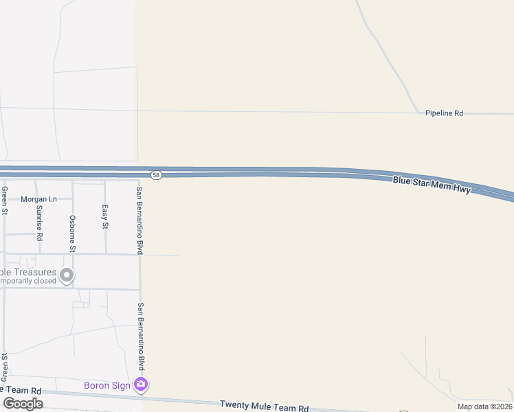 map of restaurants, bars, coffee shops, grocery stores, and more near in Boron