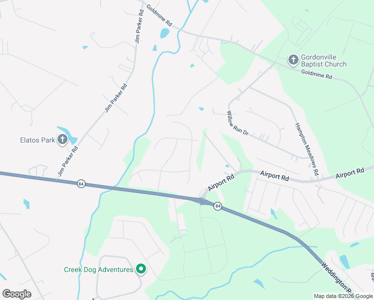 map of restaurants, bars, coffee shops, grocery stores, and more near 2116 Poplar Ridge Drive in Monroe