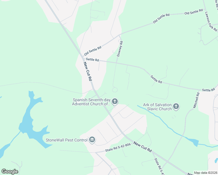 map of restaurants, bars, coffee shops, grocery stores, and more near 291 Wedgewood in Inman