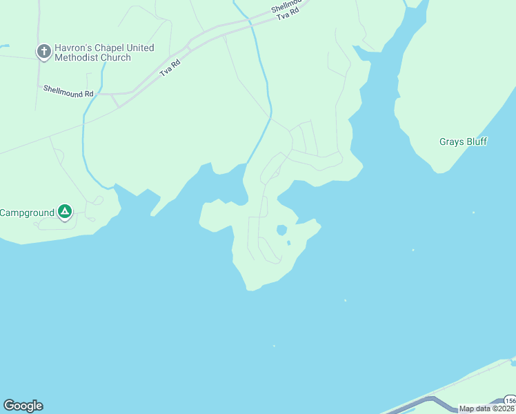 map of restaurants, bars, coffee shops, grocery stores, and more near 120 Castaway Lane in South Pittsburg
