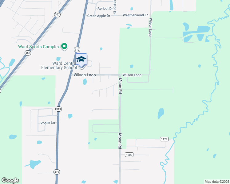 map of restaurants, bars, coffee shops, grocery stores, and more near 6 Moonlight Cove in Ward