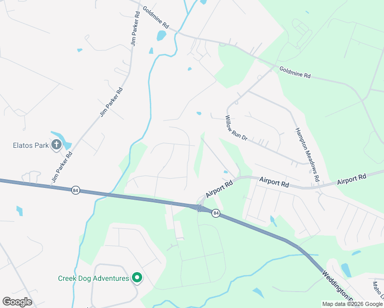 map of restaurants, bars, coffee shops, grocery stores, and more near 2111 Poplar Ridge Drive in Monroe