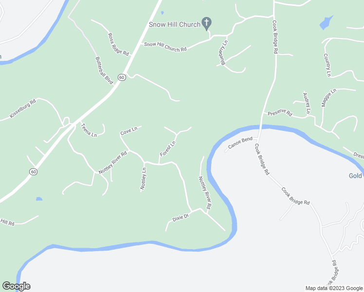 map of restaurants, bars, coffee shops, grocery stores, and more near 160 Forest Lane in Murphy