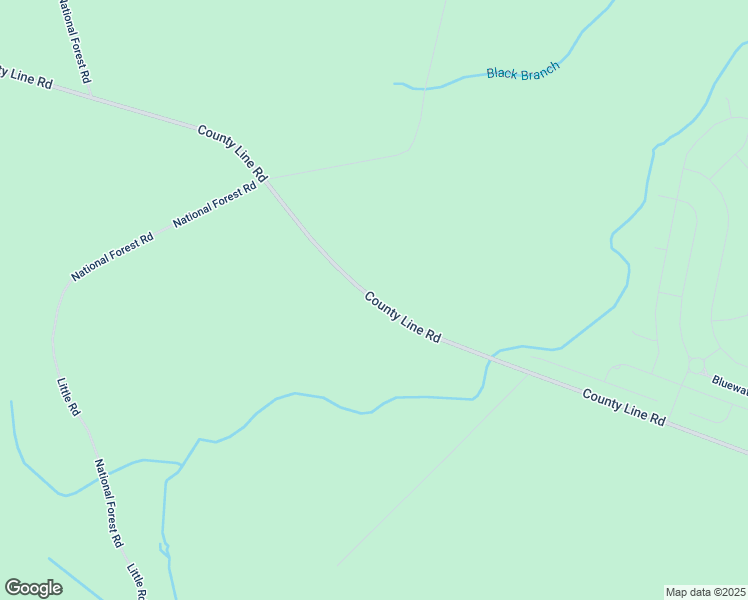 map of restaurants, bars, coffee shops, grocery stores, and more near County Line Road in New Bern