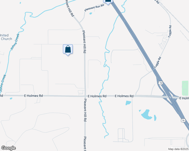 map of restaurants, bars, coffee shops, grocery stores, and more near 5166 Pleasant Hill Road in Memphis