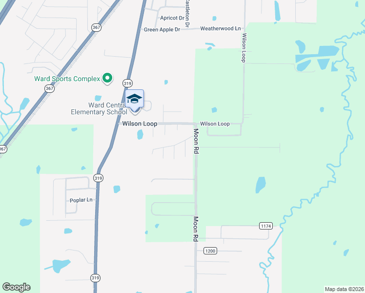map of restaurants, bars, coffee shops, grocery stores, and more near 6 Moonlight Cove in Ward