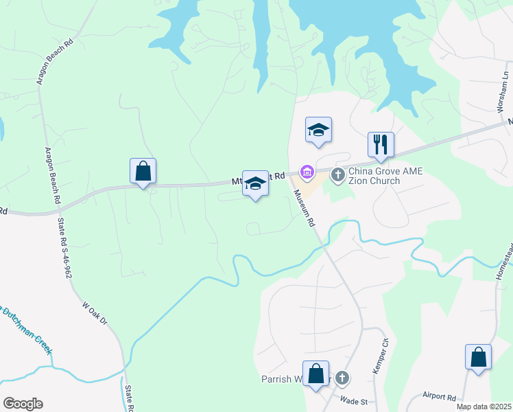 map of restaurants, bars, coffee shops, grocery stores, and more near 4757 Mount Gallant Road in Rock Hill
