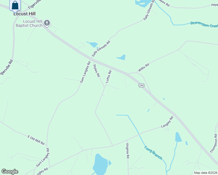 map of restaurants, bars, coffee shops, grocery stores, and more near 79 Loftis Road in Travelers Rest
