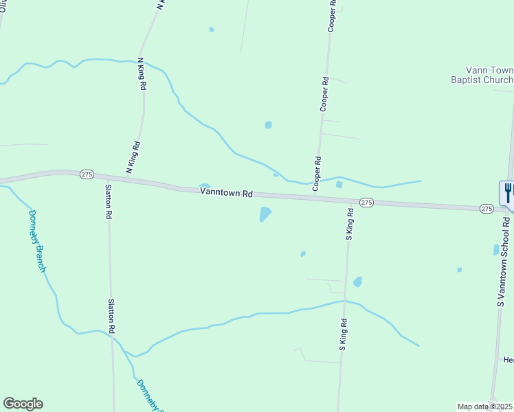 map of restaurants, bars, coffee shops, grocery stores, and more near 211 Vanntown Road in Flintville
