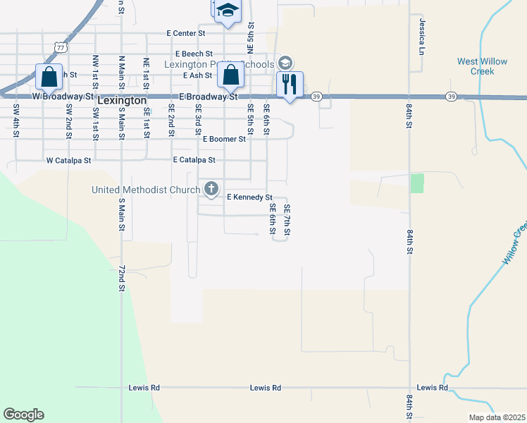 map of restaurants, bars, coffee shops, grocery stores, and more near 515 East Hudson Street in Lexington