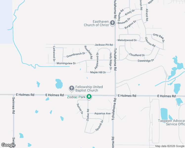 map of restaurants, bars, coffee shops, grocery stores, and more near 5072 Applewood Drive in Memphis