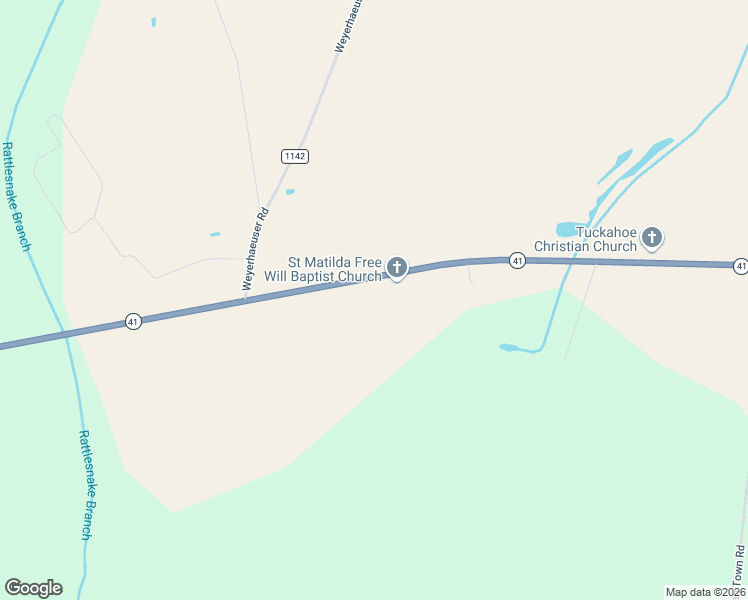 map of restaurants, bars, coffee shops, grocery stores, and more near 6545 North Carolina 41 in Trenton