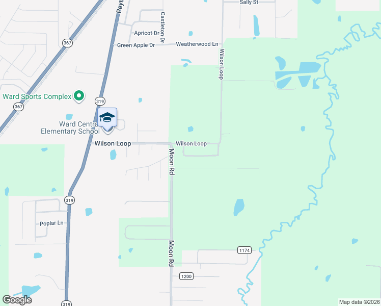 map of restaurants, bars, coffee shops, grocery stores, and more near 24 Gold Meadow Loop in Ward