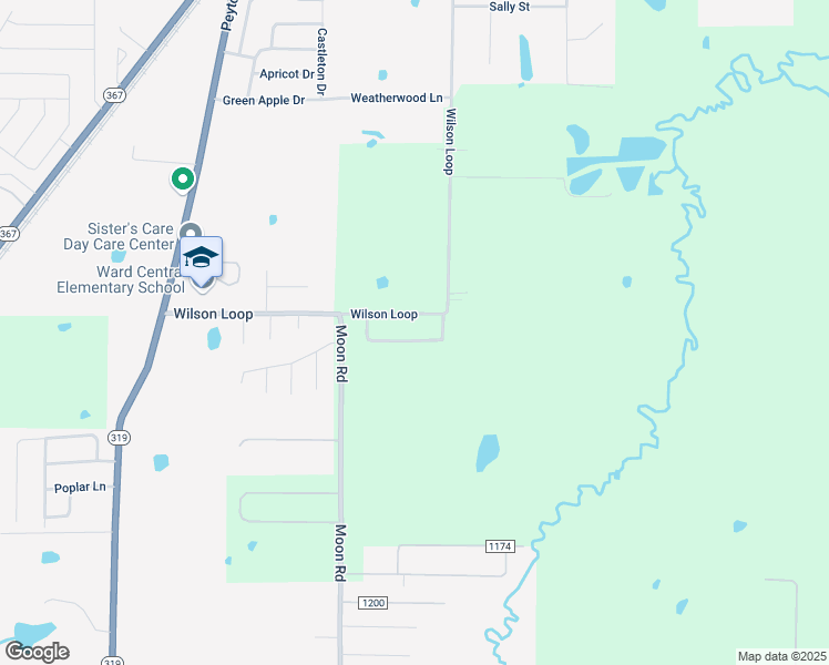 map of restaurants, bars, coffee shops, grocery stores, and more near 36 Gold Meadow Loop in Ward
