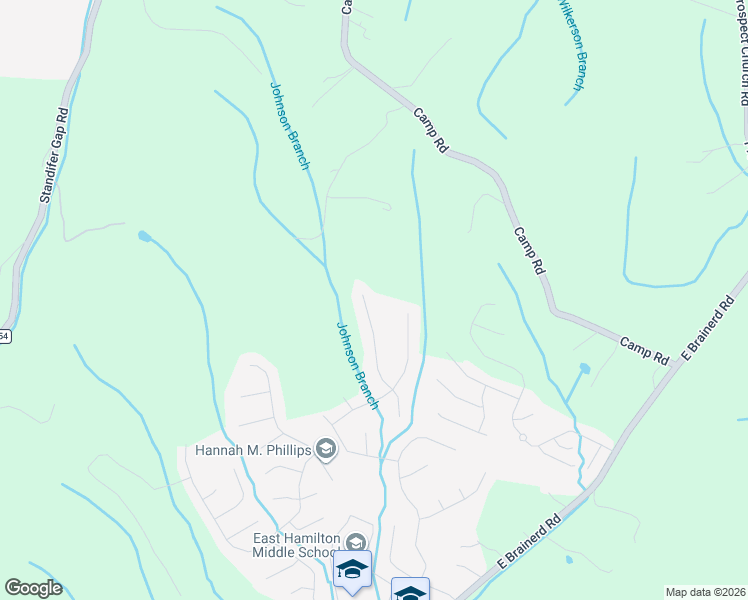 map of restaurants, bars, coffee shops, grocery stores, and more near 3790 Lacy Leaf Lane in Apison