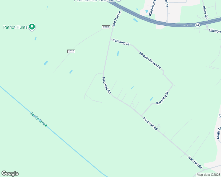 map of restaurants, bars, coffee shops, grocery stores, and more near 591 Fred Hall Rd in Stedman