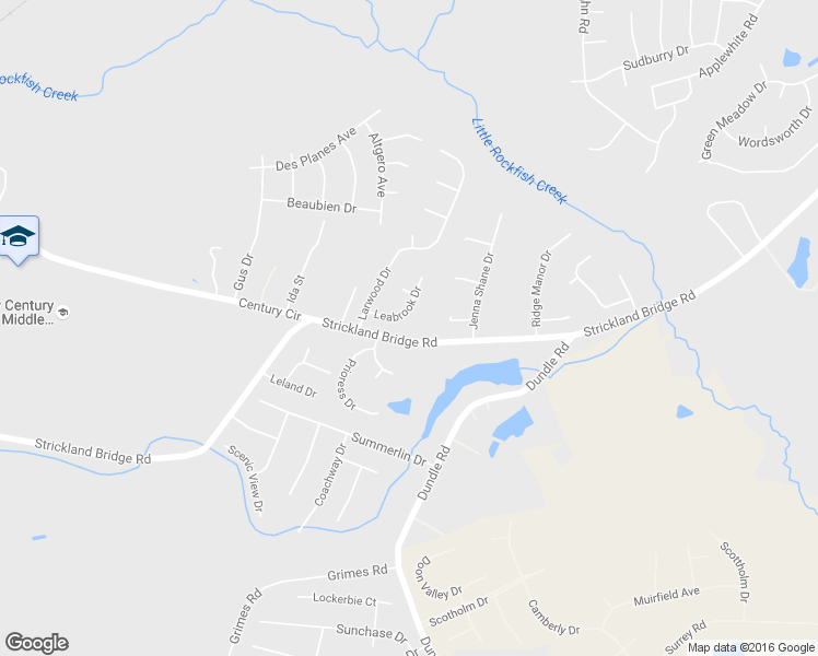 map of restaurants, bars, coffee shops, grocery stores, and more near 2733 Leabrook Drive in Fayetteville