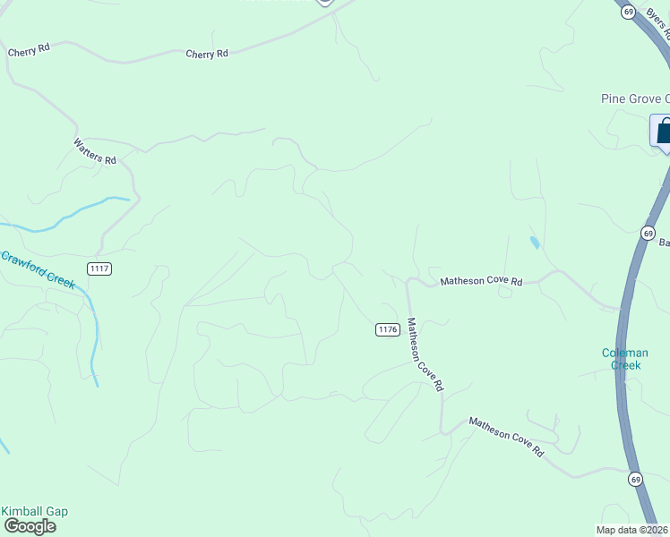 map of restaurants, bars, coffee shops, grocery stores, and more near 320 Wikle Road in Hayesville
