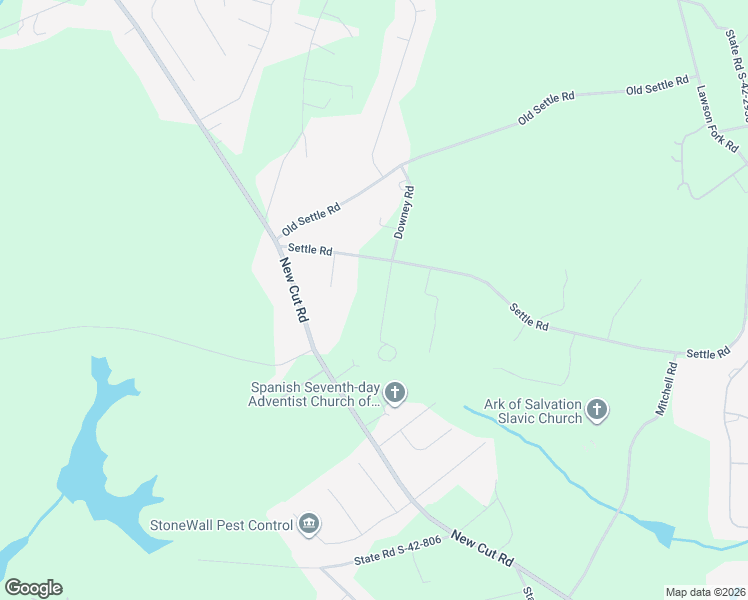 map of restaurants, bars, coffee shops, grocery stores, and more near 244 Wedgewood in Inman