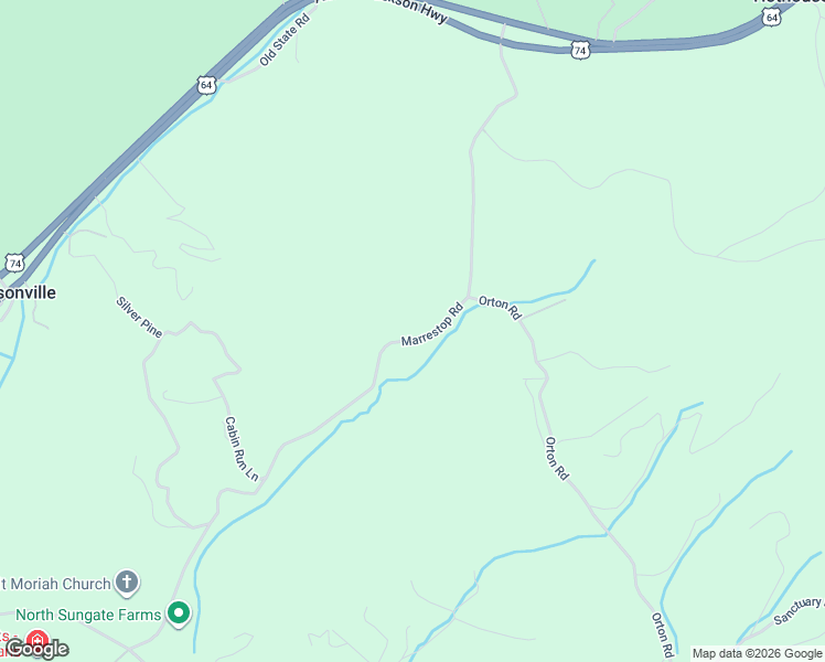 map of restaurants, bars, coffee shops, grocery stores, and more near 776 Marrestop Road in Murphy