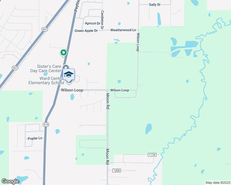 map of restaurants, bars, coffee shops, grocery stores, and more near 24 Gold Meadow Loop in Ward