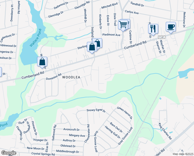 map of restaurants, bars, coffee shops, grocery stores, and more near 2532 Previs Drive in Fayetteville