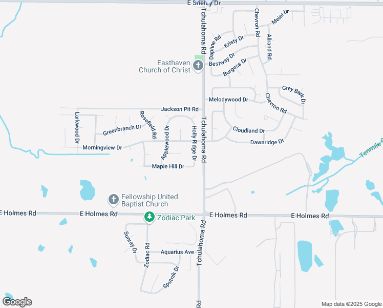 map of restaurants, bars, coffee shops, grocery stores, and more near 5076 Holly Ridge Drive in Memphis