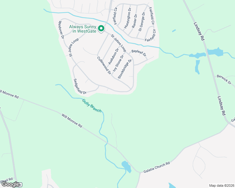 map of restaurants, bars, coffee shops, grocery stores, and more near 988 Saint Johns Loop in Raeford