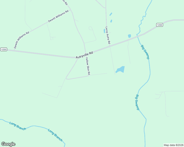 map of restaurants, bars, coffee shops, grocery stores, and more near 474-674 Yellow Skin Road in Autryville